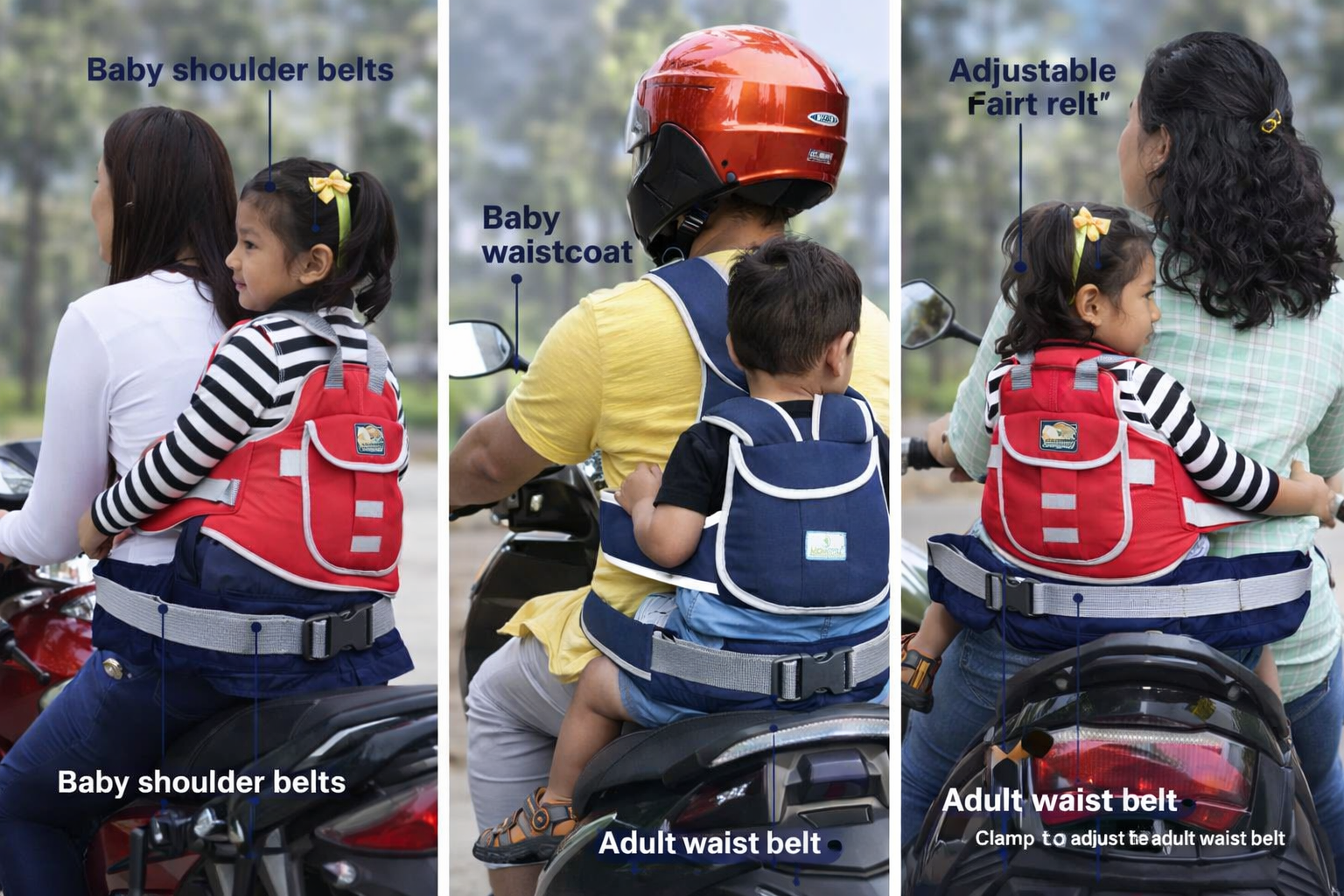 Baby Motorcycle Safety Harness